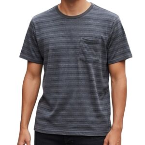 Prana Soft Knit Striped Pocket T-Shirt
